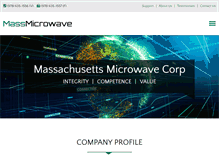Tablet Screenshot of massmicrowave.com